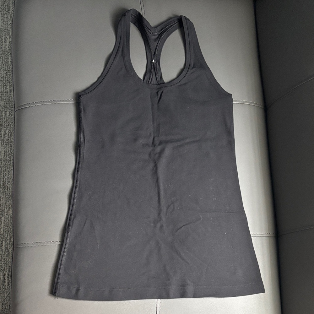 Lululemon Black Racerback Tank Top - Women
